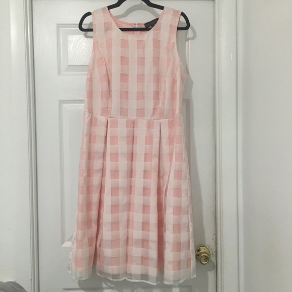 Eloquii Dresses & Skirts - Eloquii pink plaid sundress